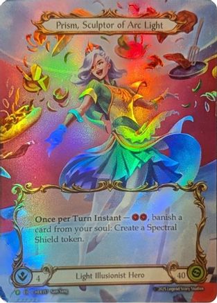 Prism, Sculptor of Arc Light - HER157 (HER157) - Flesh and Blood: Promo Cards Rainbow Foil