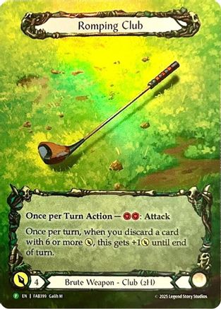 Romping Club - FAB399 (FAB399) - Flesh and Blood: Promo Cards Rainbow Foil