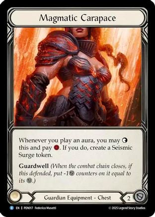 Magmatic Carapace (PEN017) - Compendium of Rathe Cold Foil