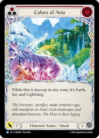 Colors of Aria Rainbow Foil