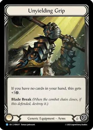 Unyielding Grip (PEN317) - Compendium of Rathe Cold Foil