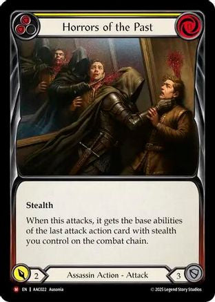 Horrors of the Past (AAC022) - Armory Deck: Arakni