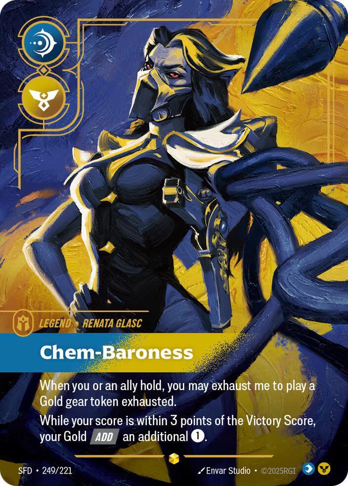 Renata Glasc Chem Baroness Overnumbered