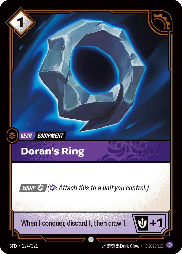 Dorans Ring Rainbow Foil