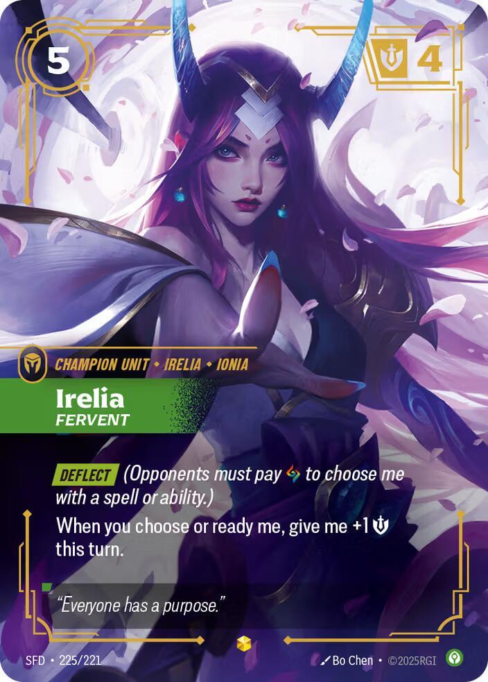Irelia Fervent Overnumbered