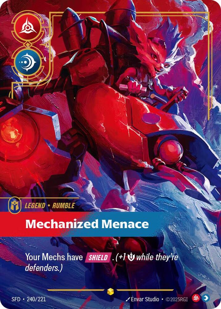 Rumble Mechanized Menace Overnumbered