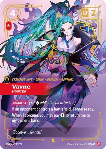 Vayne Hunter Overnumbered