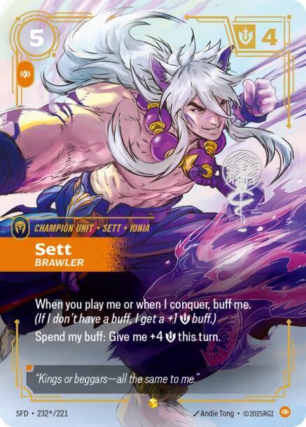 Sett Brawler Signature