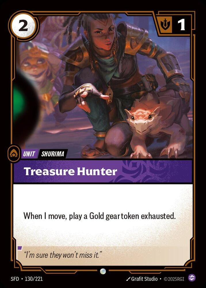 Treasure Hunter Rainbow Foil