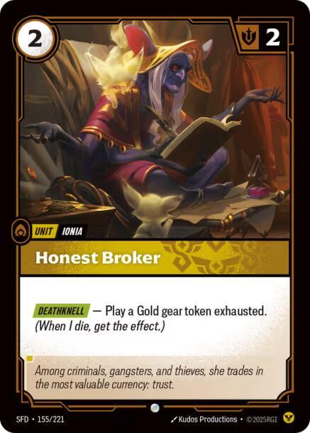 Honest Broker Rainbow Foil
