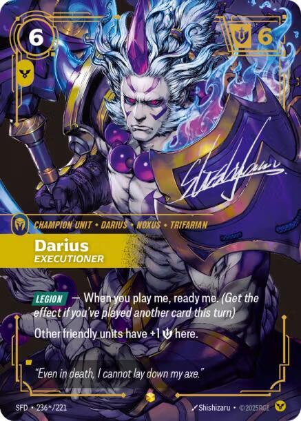 Darius Executioner Signature