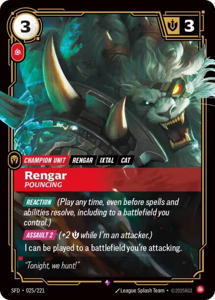 Rengar Pouncing