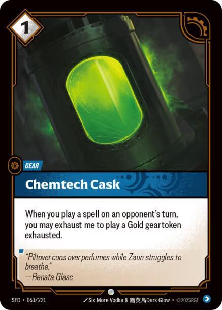 Chemtech Cask Rainbow Foil