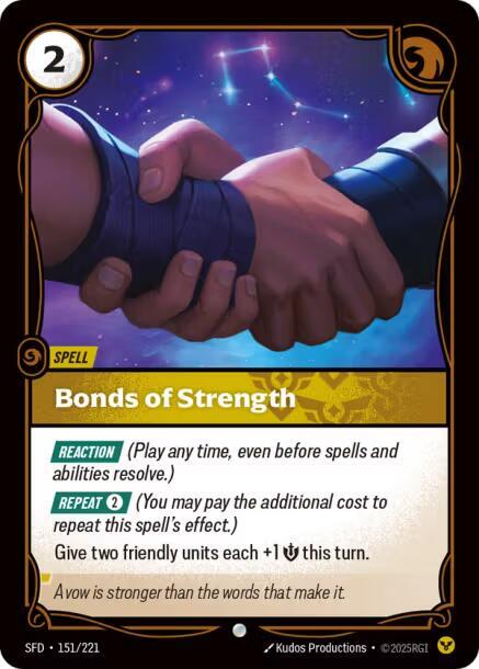 Bonds of Strength Rainbow Foil