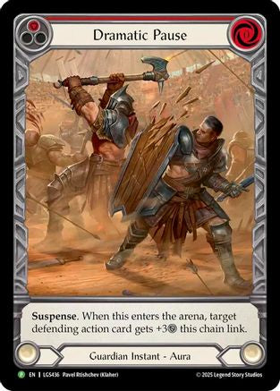 Dramatic Pause - LGS436 (LGS436) - Flesh and Blood: Promo Cards Cold Foil