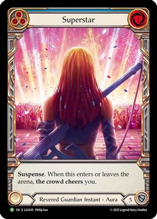 Superstar - LGS439 (LGS439) - Flesh and Blood: Promo Cards Cold Foil