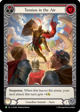 Tension in the Air - LGS440 (LGS440) - Flesh and Blood: Promo Cards Cold Foil