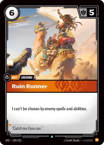 Ruin Runner Rainbow Foil