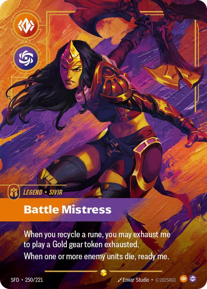 Sivir Battle Mistress Overnumbered