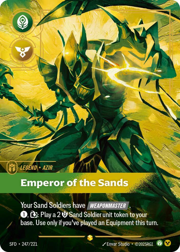 Azir Emperor of the Sands Overnumbered