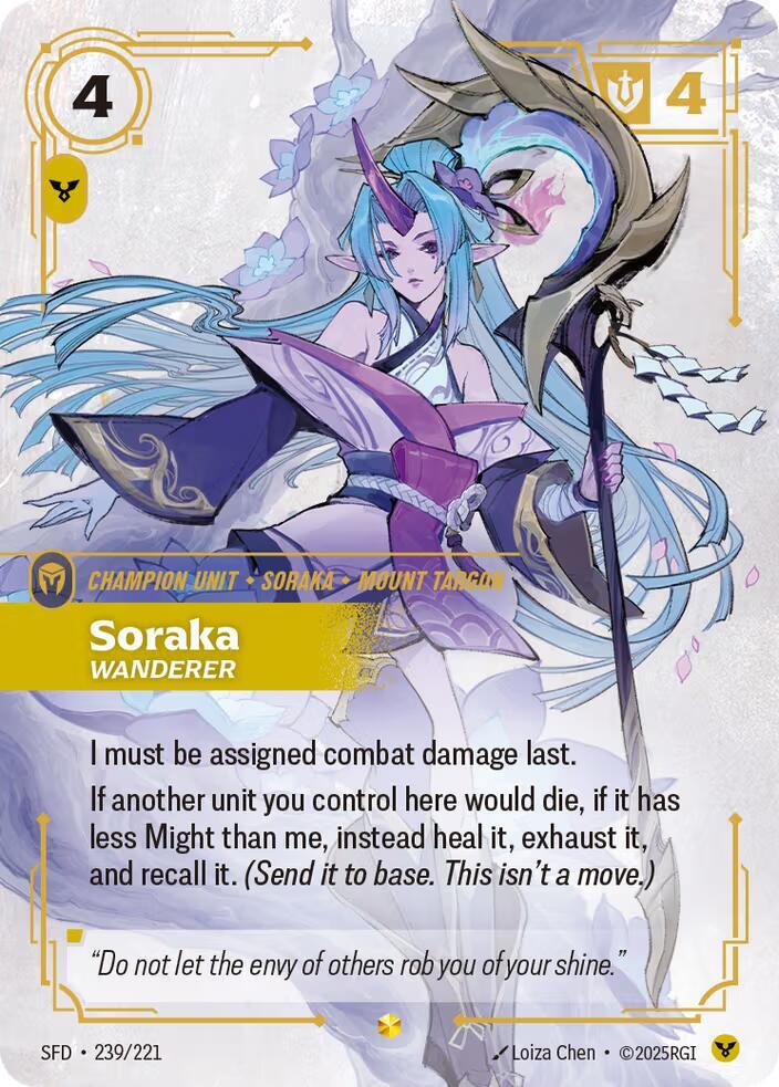 Soraka Wanderer Overnumbered