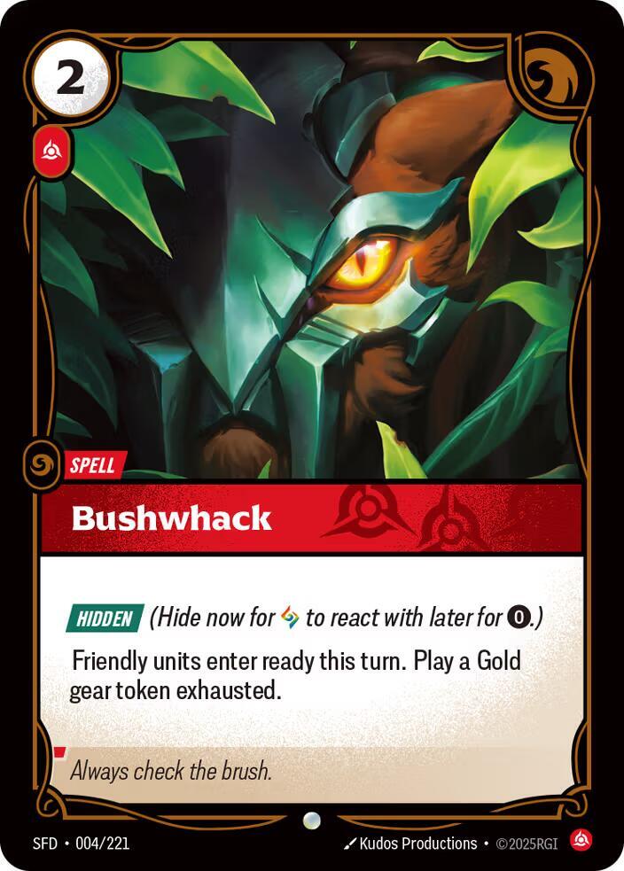 Bushwack Rainbow Foil