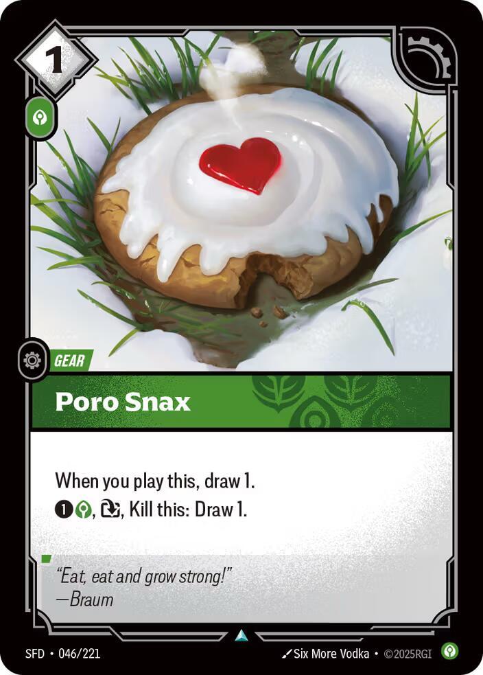Poro Snax Rainbow Foil