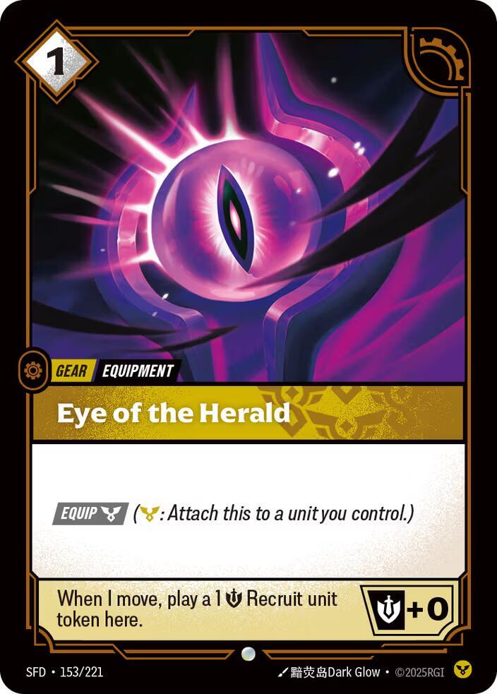 Eye of the Herald Rainbow Foil