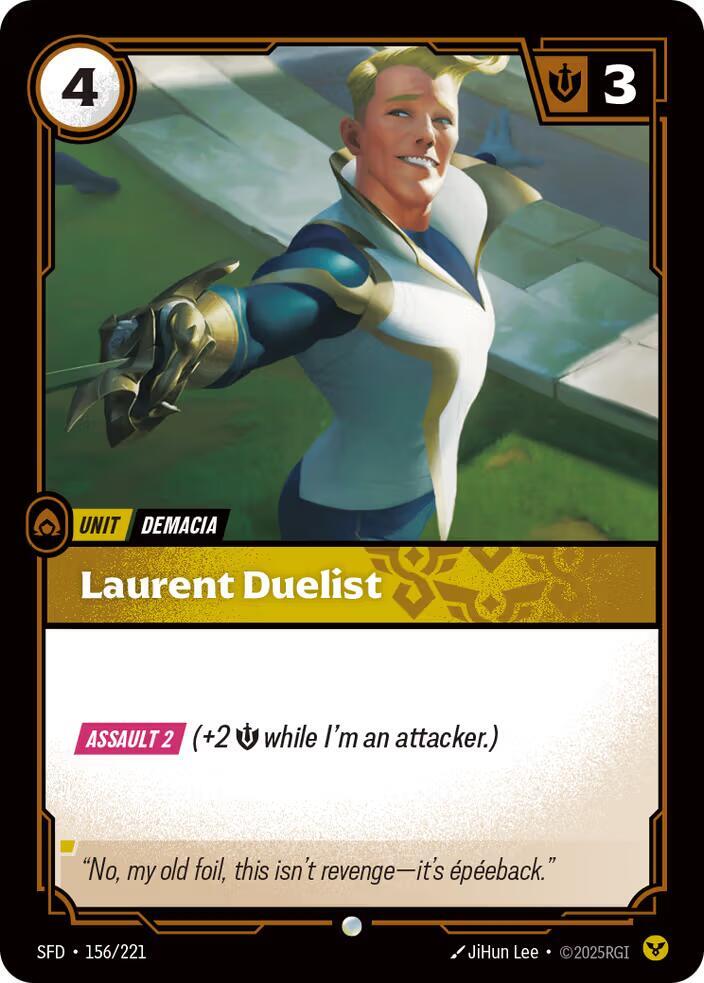 Laurent Duelist Rainbow Foil