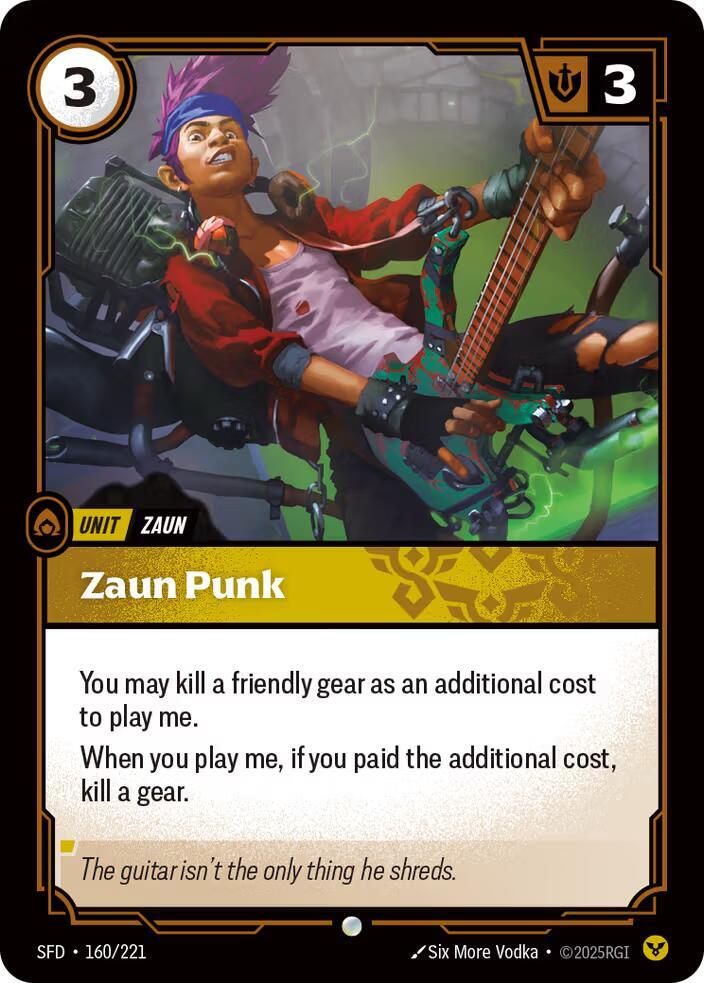Zaun Punk Rainbow Foil