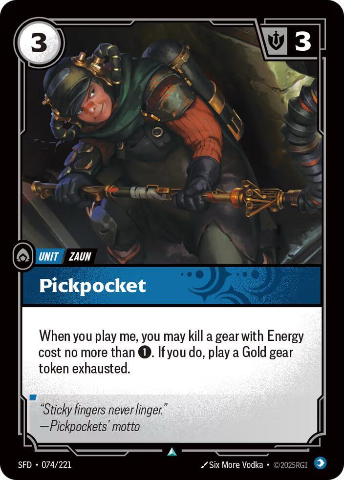 Pickpocket Rainbow Foil