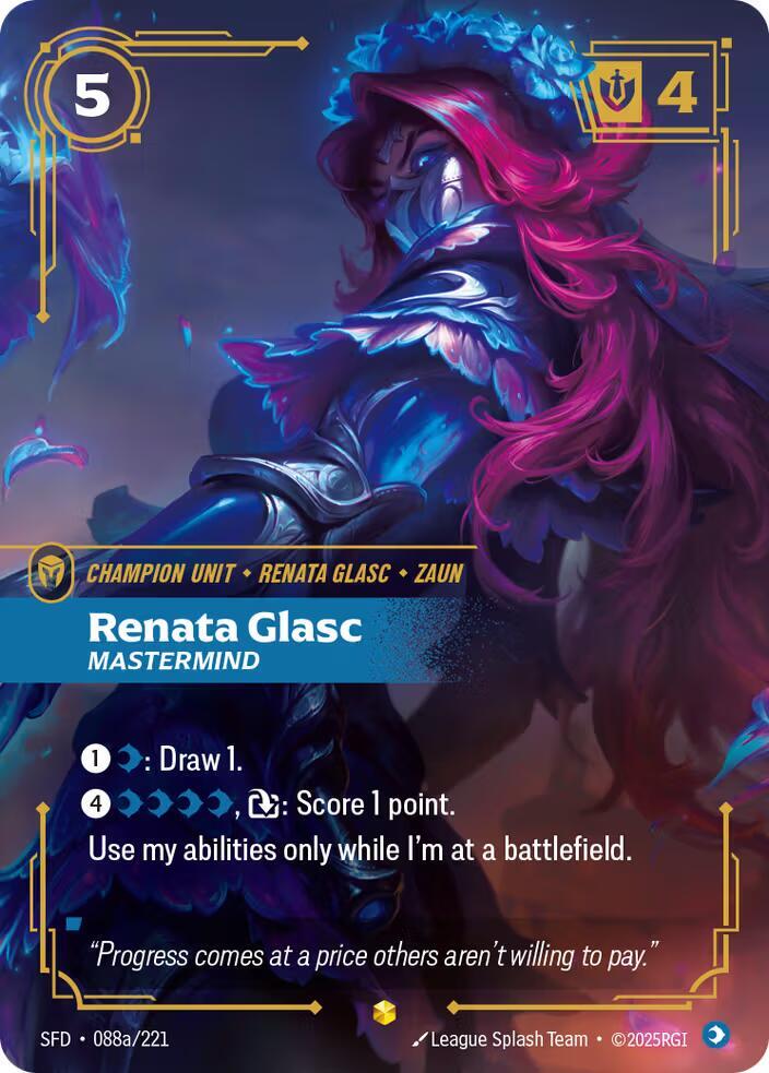 Renata Glasc Mastermind Alternate Art