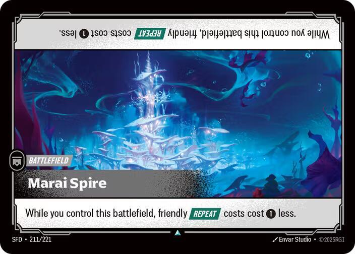Marai Spire Rainbow Foil