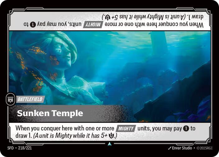 Sunken Temple Rainbow Foil