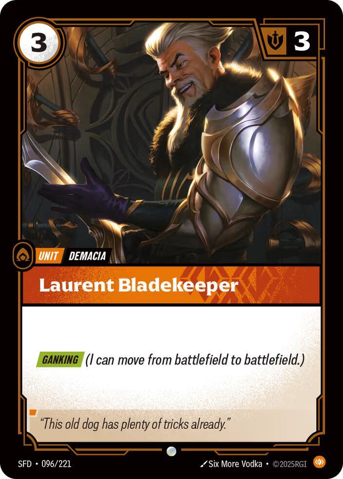 Laurent Bladekeeper Rainbow Foil