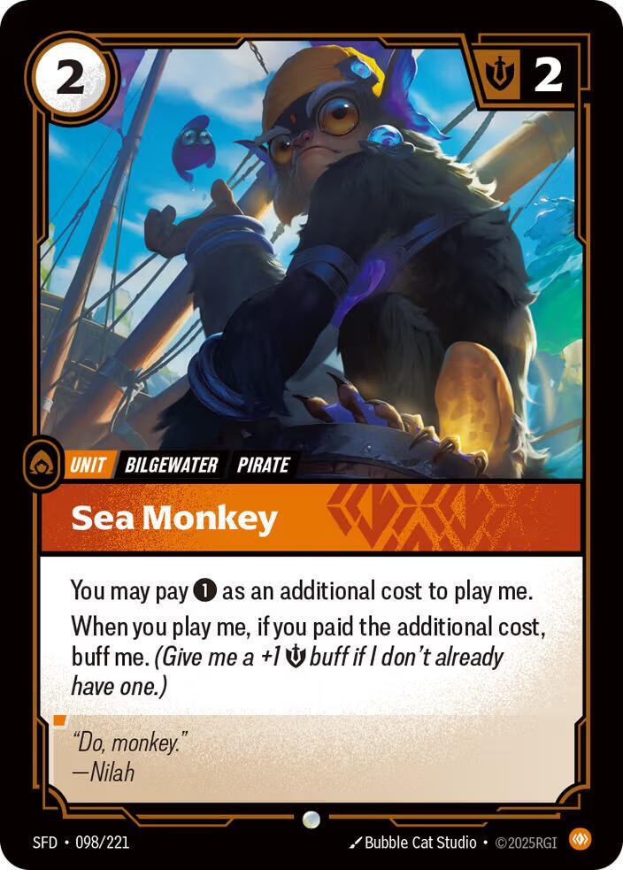 Sea Monkey Rainbow Foil