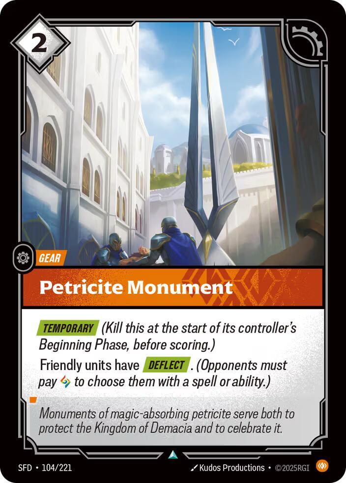 Petricite Monument Rainbow Foil