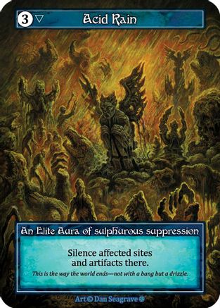 Acid Rain (Foil)  - Gothic Foil