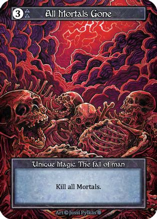 All Mortals Gone (Foil)  - Gothic Foil