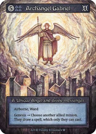 Archangel Gabriel  - Gothic