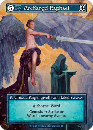 Archangel Raphael (Foil)  - Gothic Foil