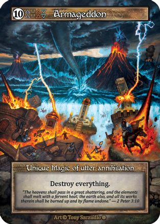 Armageddon (Foil)  - Gothic Foil