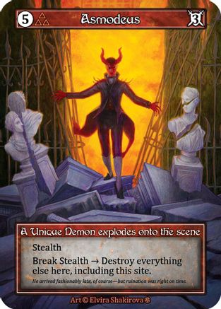 Asmodeus (Foil)  - Gothic Foil