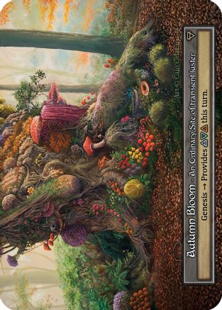 Autumn Bloom (Foil)  - Gothic Foil