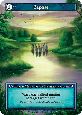 Baptize (Foil)  - Gothic Foil