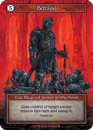 Betrayal (Foil)  - Gothic Foil