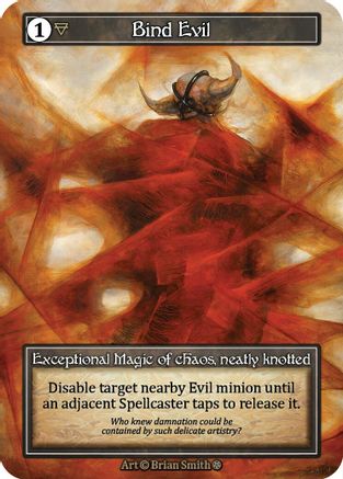 Bind Evil (Foil)  - Gothic Foil