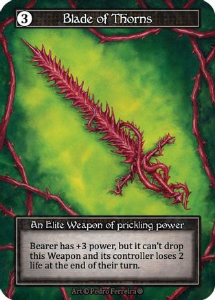 Blade of Thorns (Foil)  - Gothic Foil