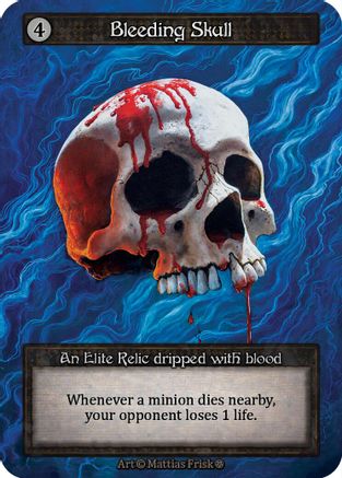 Bleeding Skull  - Gothic