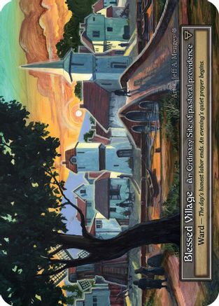Blessed Village (Foil)  - Gothic Foil